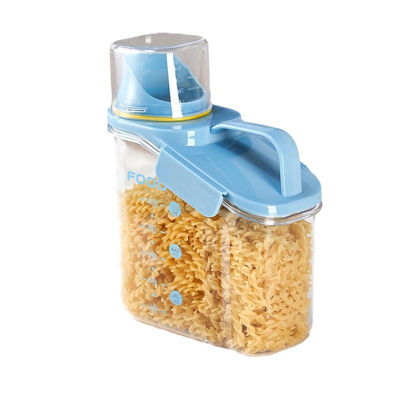 Airtight Cereal and Grain Storage Canister with Lid