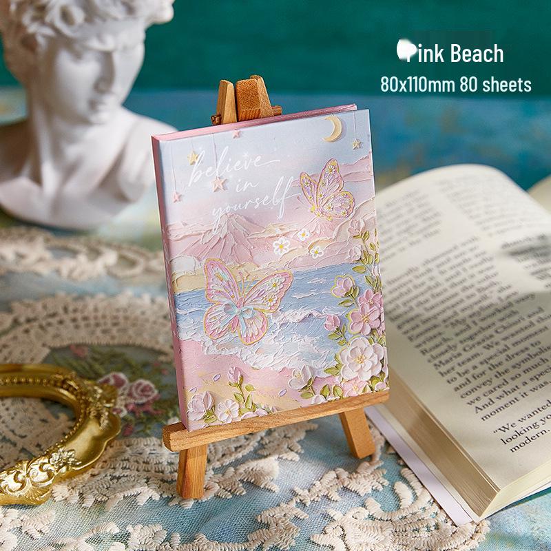 Dreamy Butterfly Mini A7 Notebook for Girls: Portable, High-Value Student Journal