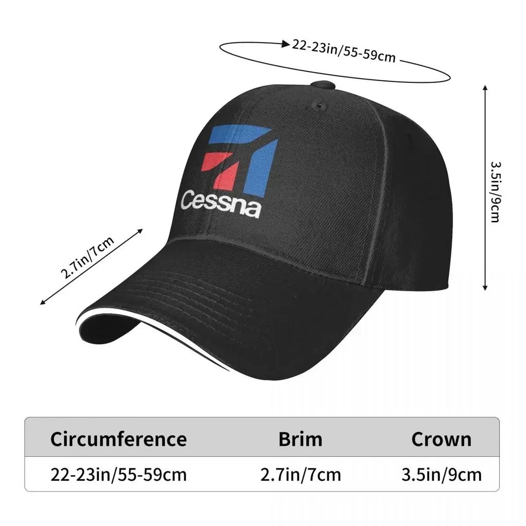 CESSNA  LOGO Cap Baseball Cap Baseball Man Caps Women Fishing Hat Mens Baseball Cap Womens