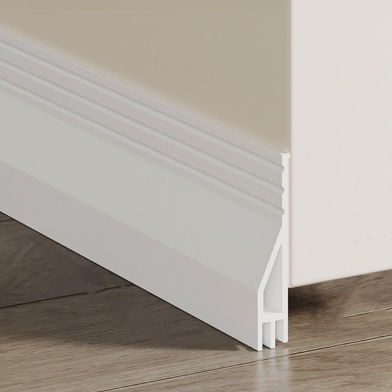 1pc 1m/39.37in Door Bottom Seal Strip Flexible TPE Windproof Insect-proof Noise Reduction Home Draft Stopper Seal strip