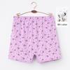 Fengxiao Women's Pure Cotton High Waist Boxer Briefs