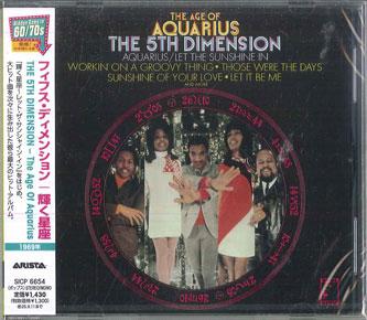 CD FIFTH DIMENSION  Age Of Aquarius Limited Edition SICP6654 ARISTA 2025 Japan Obi SoulFunk