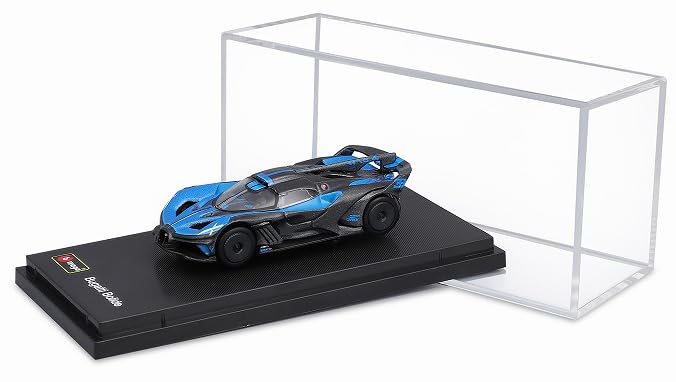 Kyosho Bburago Bugatti Bolide Finished Model BUR59131BL 1/64 Blue/Black
