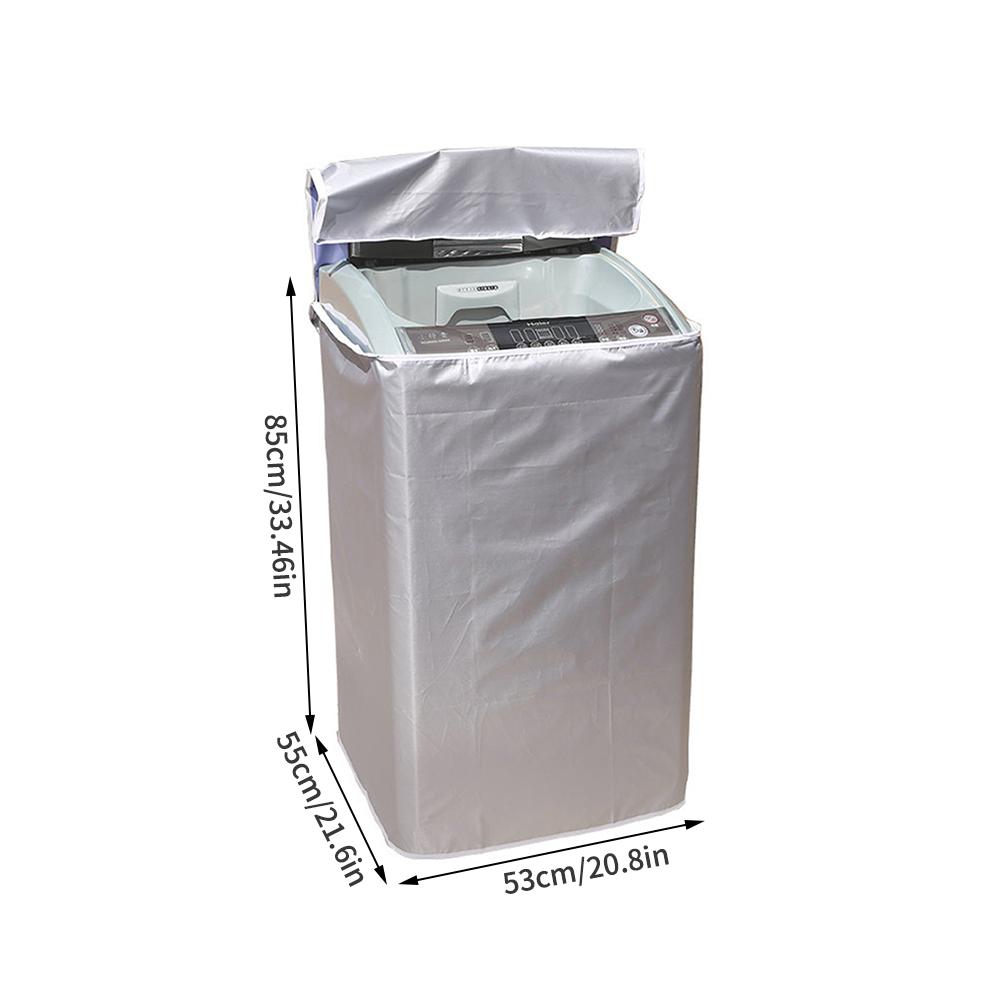 

1 шт. Чехол для стиральной машины Водонепроницаемый и солнцезащитный защитный чехол для универсального использования со стиральными машинами активаторного типа