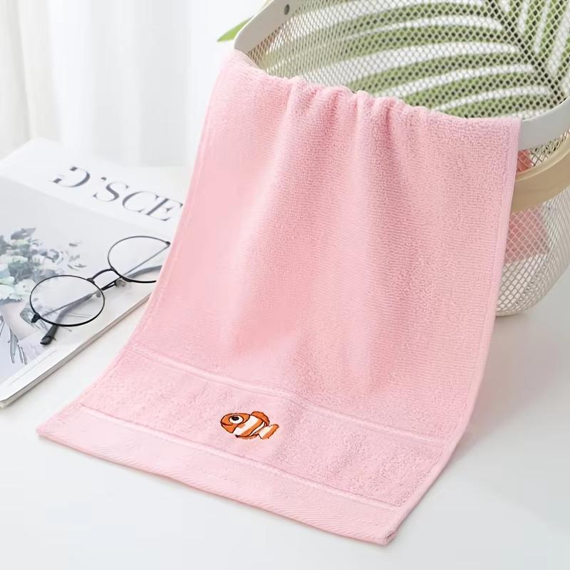 

Large Children S Cartoon Animal Primary Baby School Students Face Towel Soft Absorbent Household Bath Towels For Baby Kids Gift