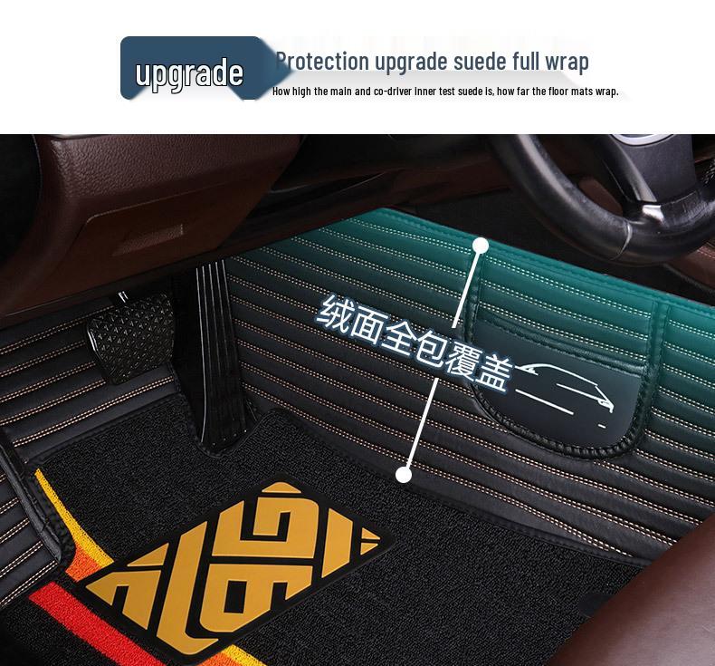 Custom Fit Full Surround Car Floor Mats for BAIC Senova D50, D70, X25, X35, X55, X65, Zhidao, Zhixing, D20 Models