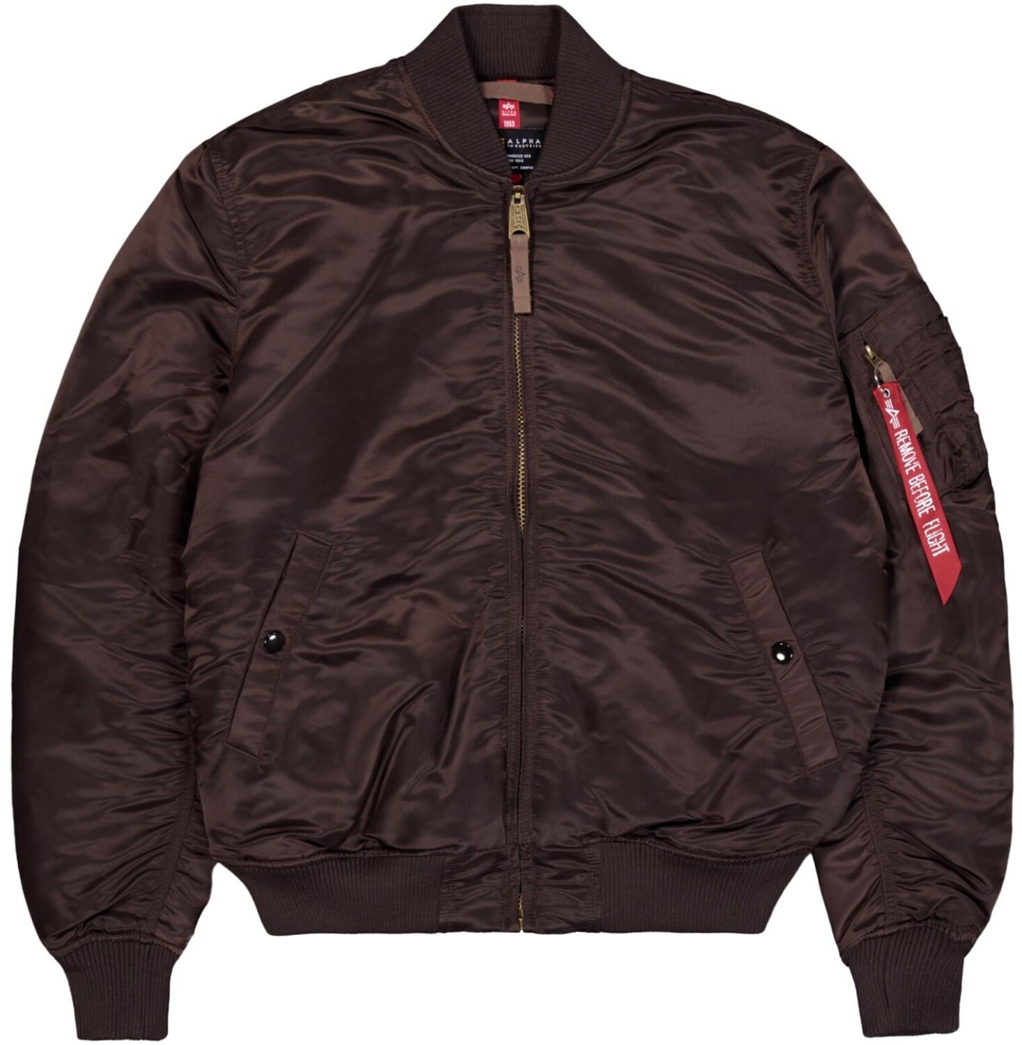 

Зимняя куртка Alpha Industries MA-1 VF 59 Man (191118) dark brown L