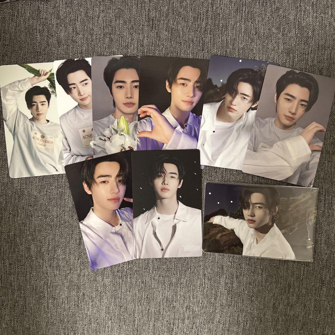 

[USED] Enhypen Sung Hoon Trading Card 3-Pack + Bonus Trading Card