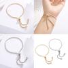 Adjustable Snake Chain Bracelet With Smooth Beads Flexible Sliding Closure Full of Durability Copper Jewelry For Women
