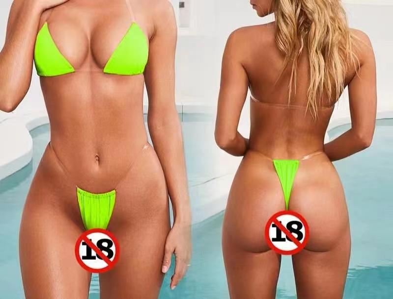 

Изящный разноцветный бикини с невидимыми бретелями Extra Large (XL)