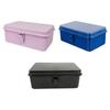Iron Storage Box Note Organizer Empty Box Metal Case for Stamp Candles Stationery