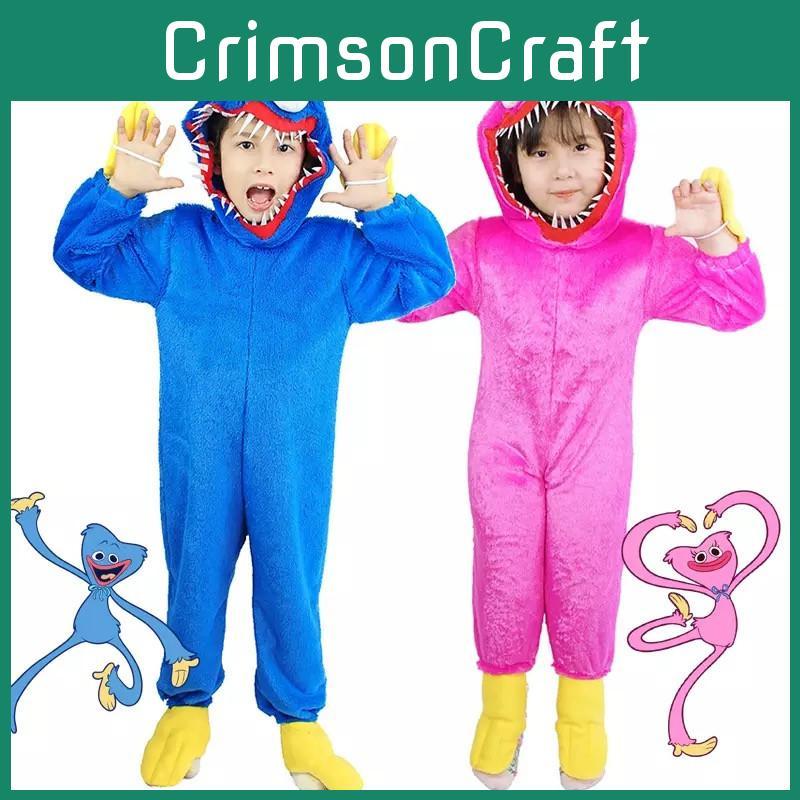 Kids Poppy Playtime Huggy Wuggy Bodysuit Nightclothes Perfect For Cosplay And Parties Available In 4 Sizes!