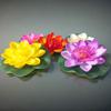 7pcs/set Realistic Lotus Flower 10cm Simulation Lotus Decorative Artificial Lotus Plant  Pond