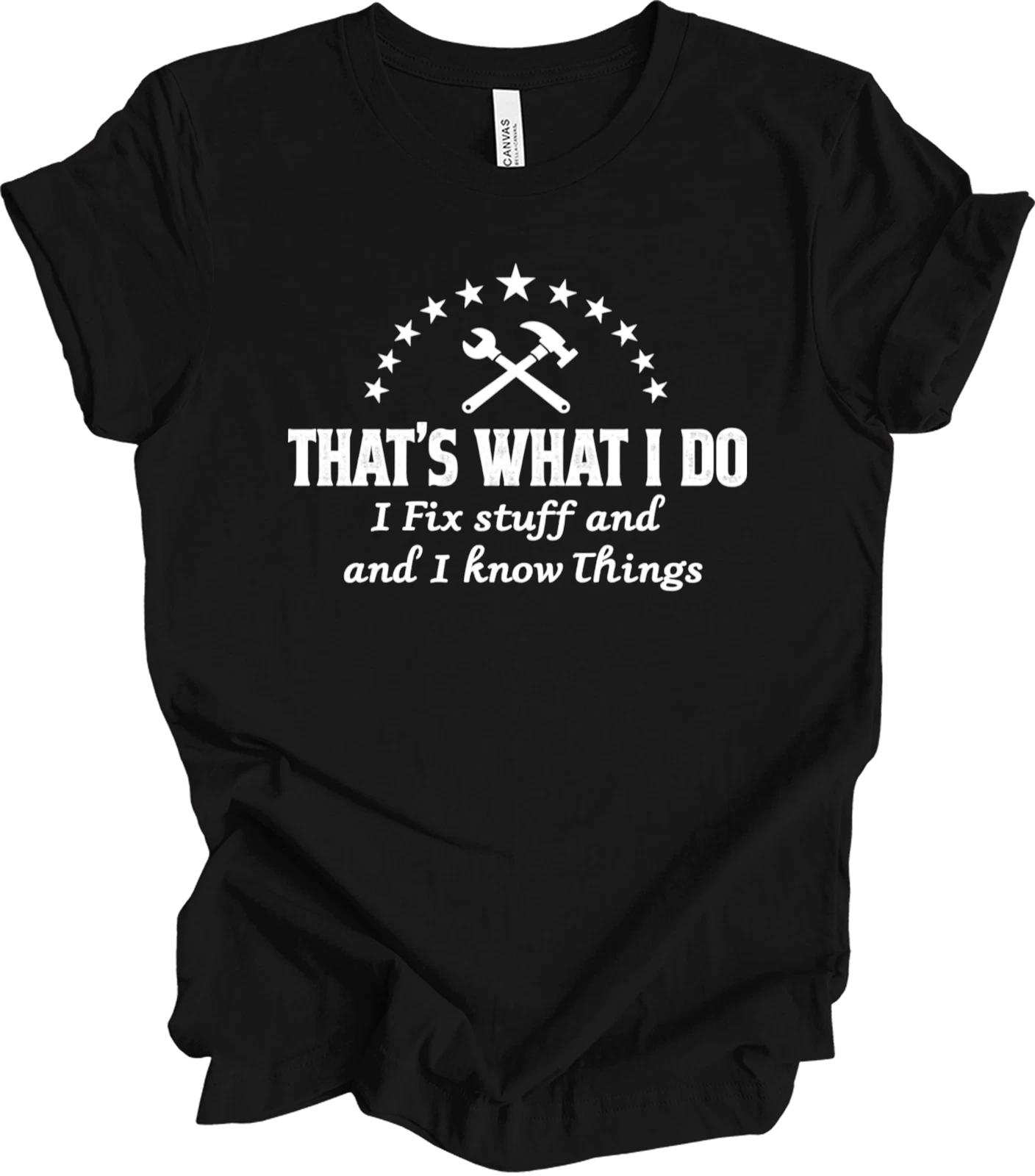 

Funny Fixer Gift – Bold Graphic Design for Skilled DIY Experts T shirt M
