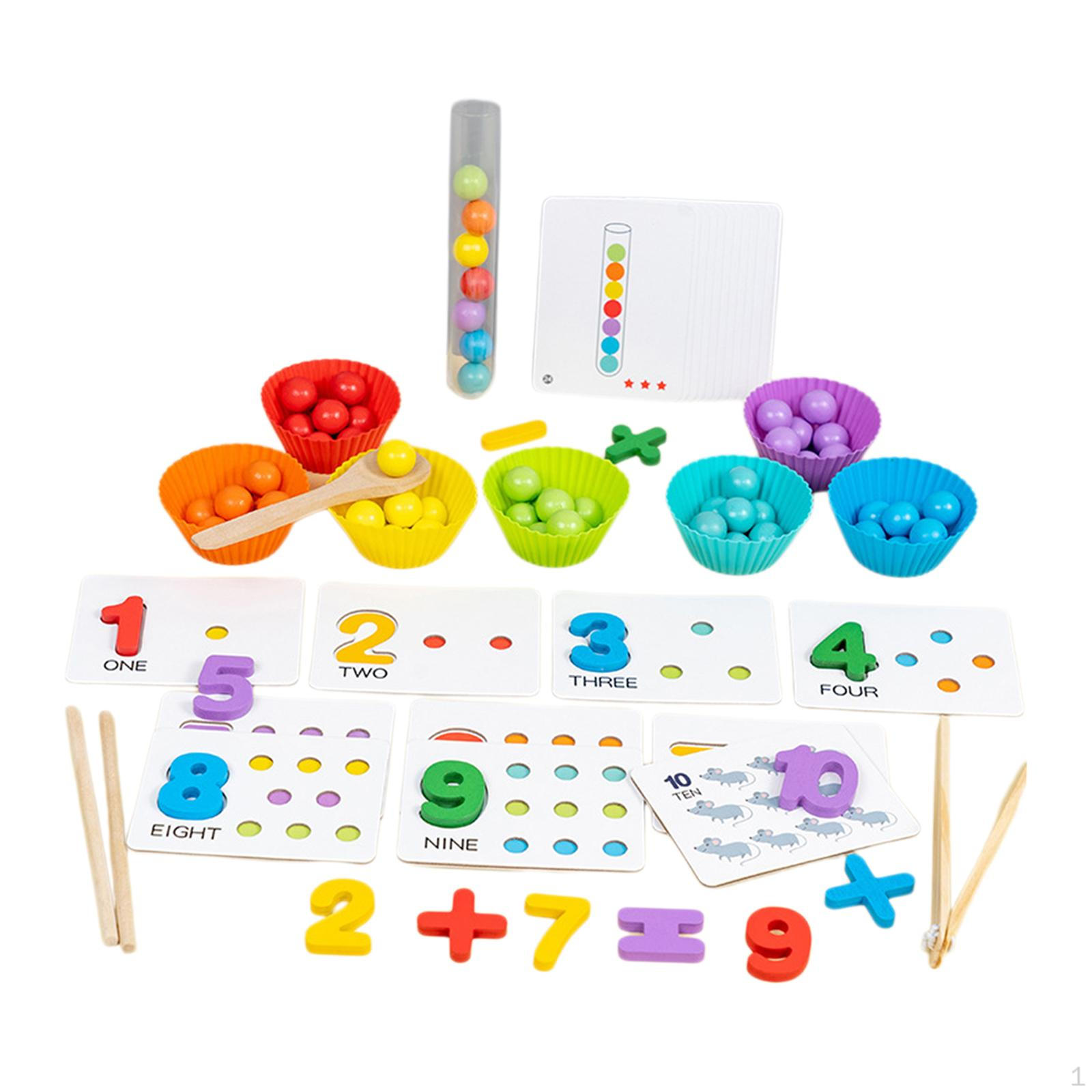 

Counting and Color Sorting Toys Preschool Learning Activities,Color Recognition Fine Motor