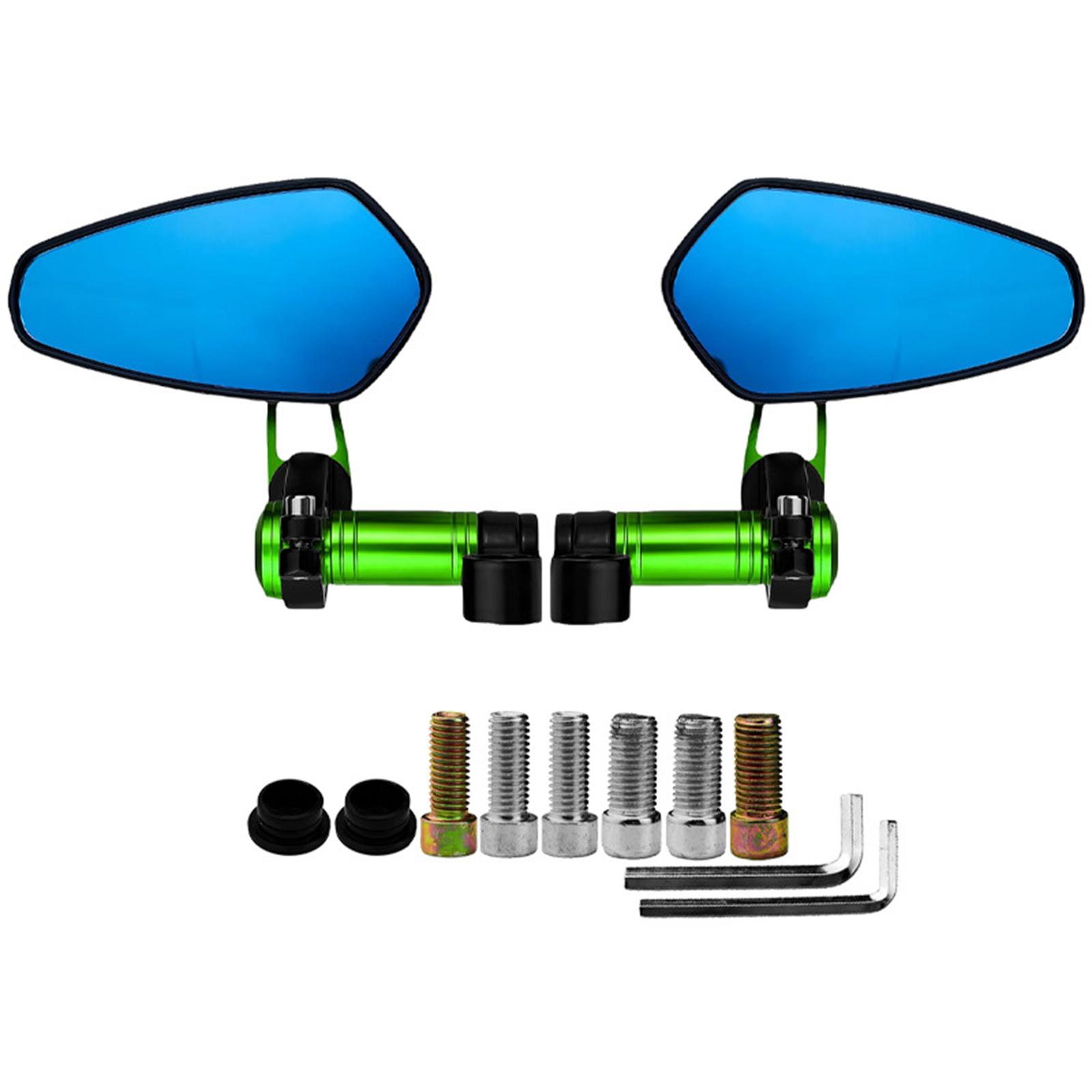 

Easy Install Vibration Resistant Rear View Mirror With Wide View Motorcycle Accessory Handlebar Side Mirror