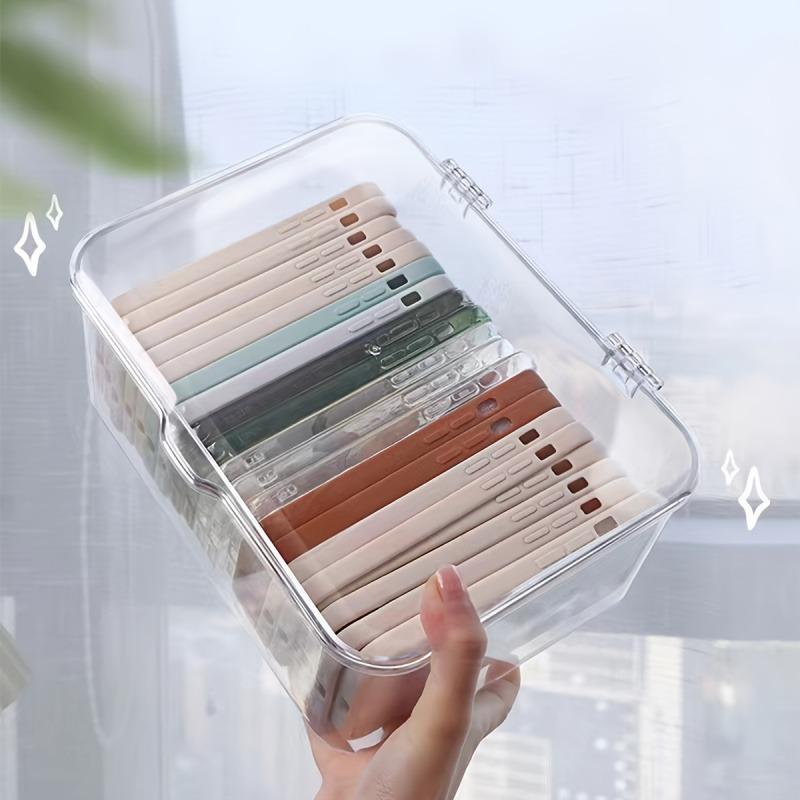 1pcStackable Large Capacity Student Pencils Sketchbook Art Supplies Storage Pen Case for Drawing Pens and Other Art Tools Office