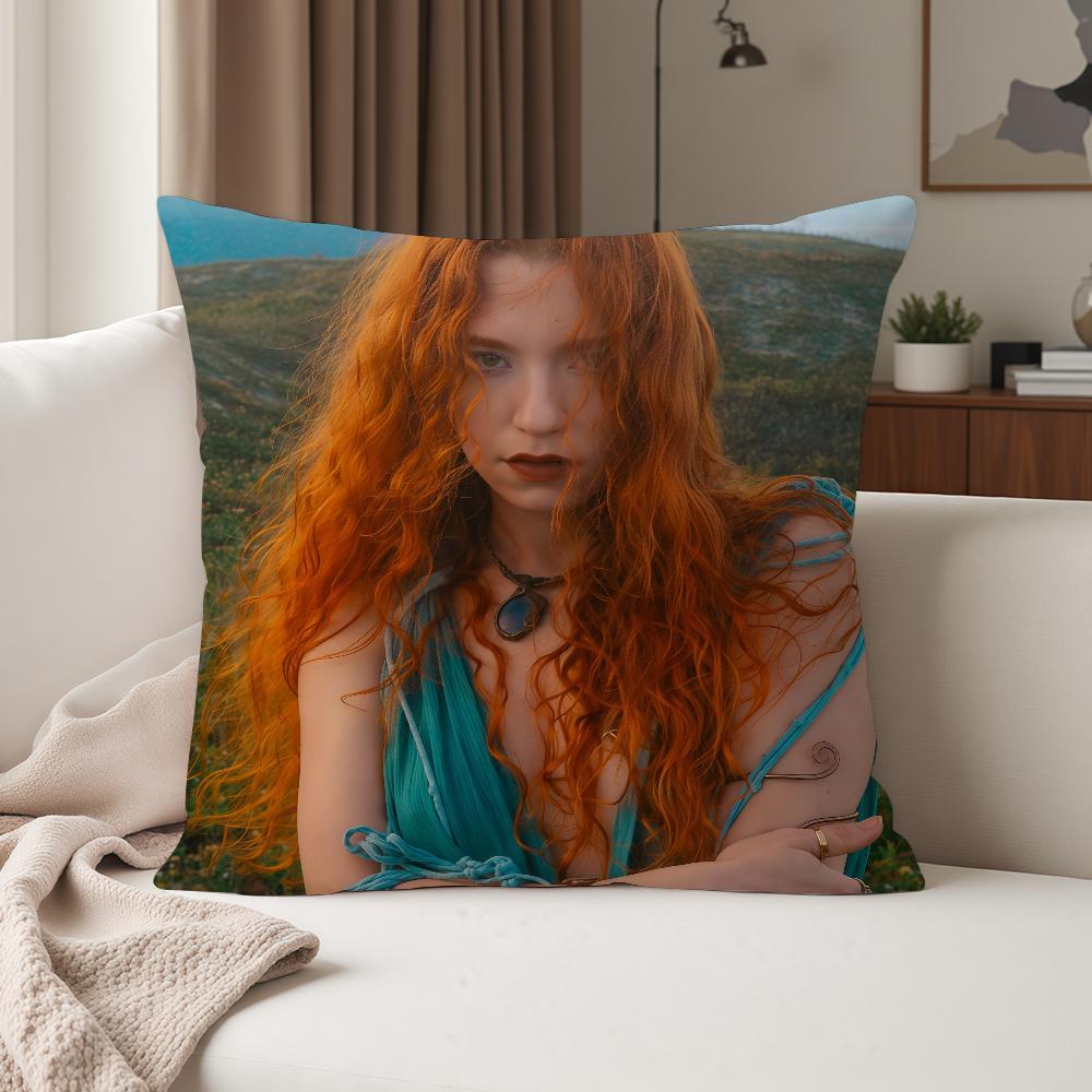 

Singer Alexia Evellyn Dark Side Pillow Case Suitable For Bedrooms Living Rooms Cars Home Decoration 30cmx30cm