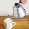 1L Fassungsvermögen Hand-Drip-Kanne Edelstahl Edelstahlkessel Schwanenhalskessel Pour-Over-Kaffee