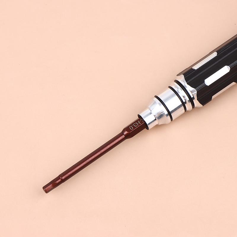 4-In-1 Hex Screwdriver Set Metal Tool Kit 1/1.5/2.0/2.5/3.0Mm For Rc Helicopter Car Airplane Drone Aircraft Models Repairing