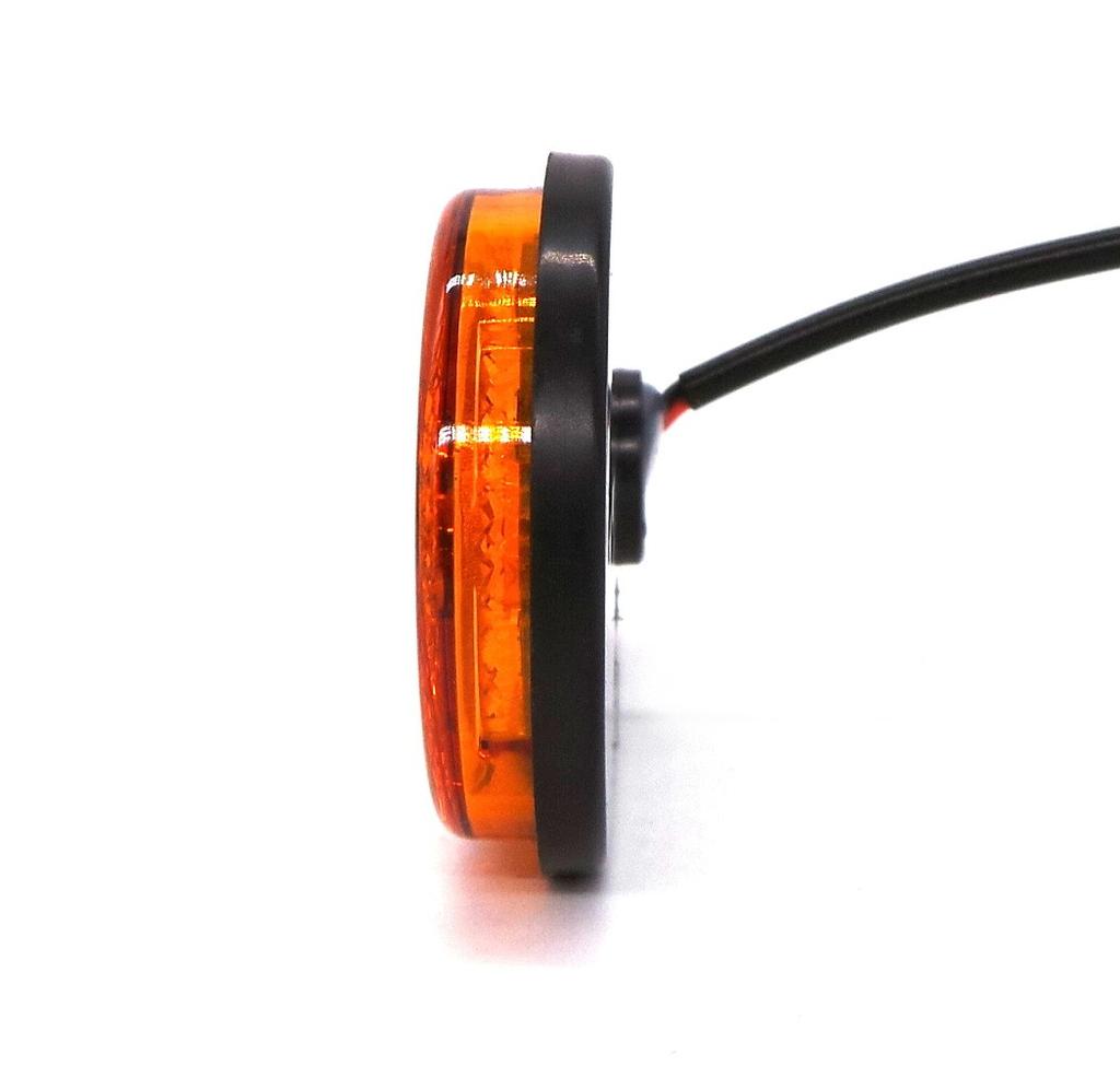 Marker Lamp 20 LED 24V Colors Orange, Off-Road