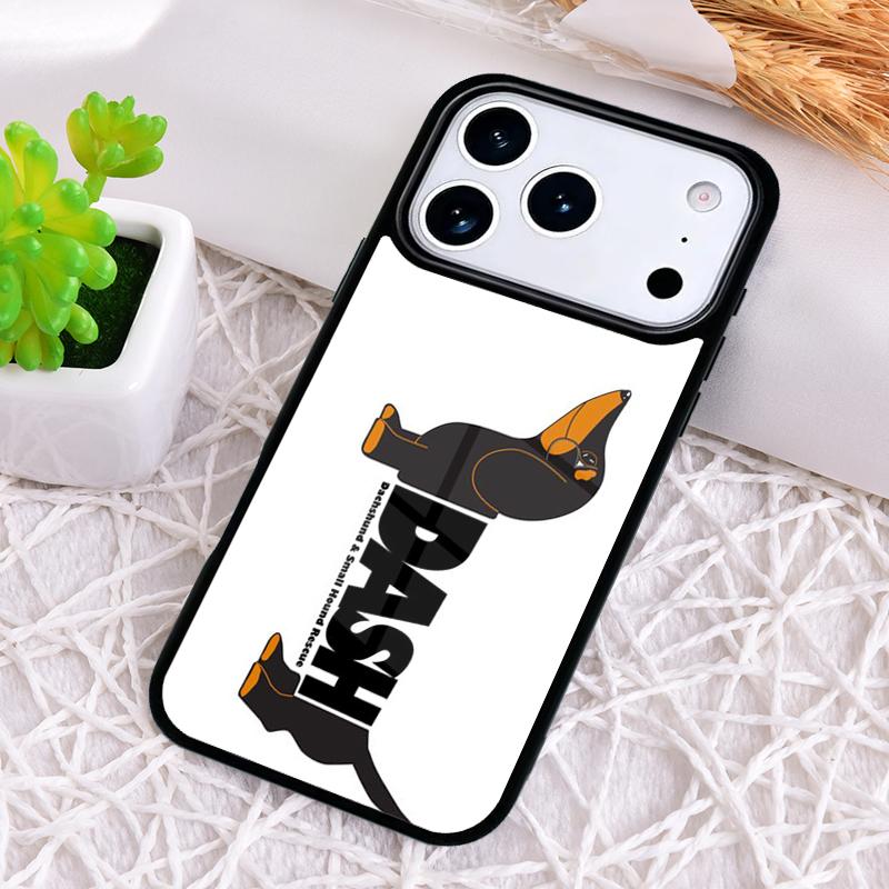 Anatomy Of a Dachshund Print Phone Case for iPhone 17 Air 16 15 11 12 14 13 Pro Max Shockproof Cover