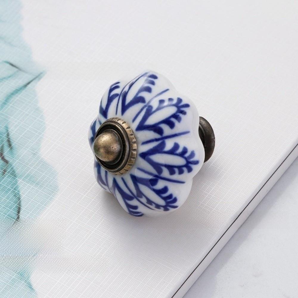 Ceramic Drawer Pulls Pumpkin Shape Furniture Knobs New Decorative Knobs Cabinet Hardware