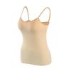 Women's Japanese & Korean Modal Camisole Tank with Built-in Bra for Yoga, Sports, Dance