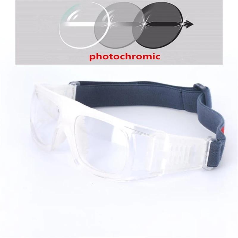 Υπαίθρια αθλητικά γυαλιά μπάσκετ ποδοσφαίρου κοντόφθαλμης με αντισύγκρουση βαθμού συνταγογραφούμενα γυαλιά 0 -0,5 -0,75 έως -6,0