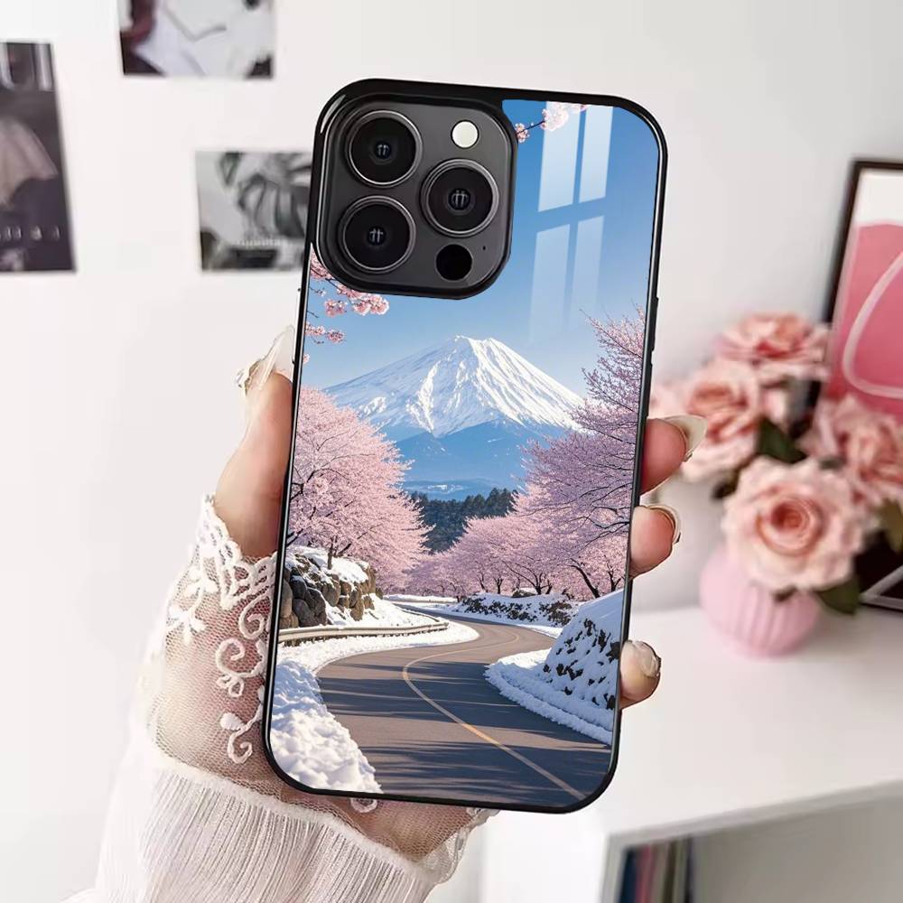 Mount Fuji Sunset Phone Case For iPhone 17,16,15,14,13,12,Plus,Pro,Max For Magsafe Magnetic Wireless Charge
