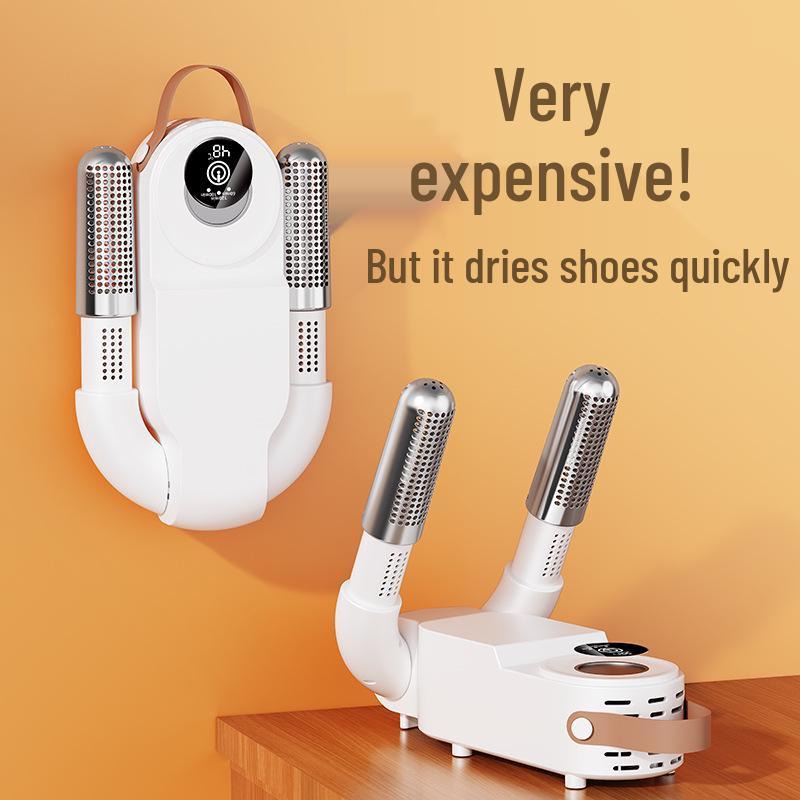 Foldable Shoe Dryer with Blue Light Dehumidification – Portable and Intelligent Drying Solution.