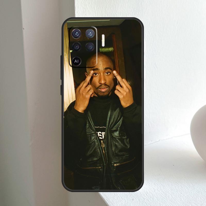 Rapper 2pac Singer Tupac For OPPO A78 A98 A18 A38 A58 A5 A6 Pro A15 A17 A57 A16 A76 A96 A54 A74 A94 A40 A60 A80 Case