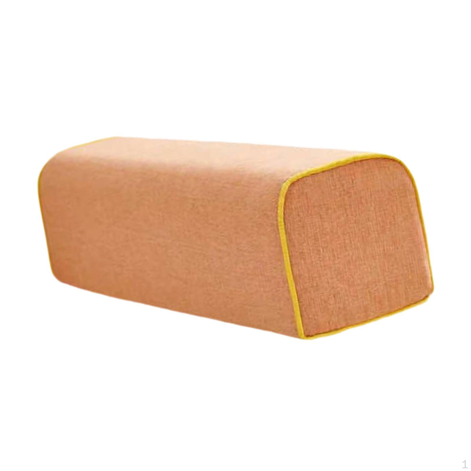 

Couch Arm Rest Pillow 19.69x5.91x5.91 Compact High Density Foam Armrest Cushion for Bed помаранчевий