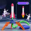 Childrens Air Rocket Foot Pump Launcher Flying Toys Game Set Jump Practice Hands- Judgment Ability Accessories Random