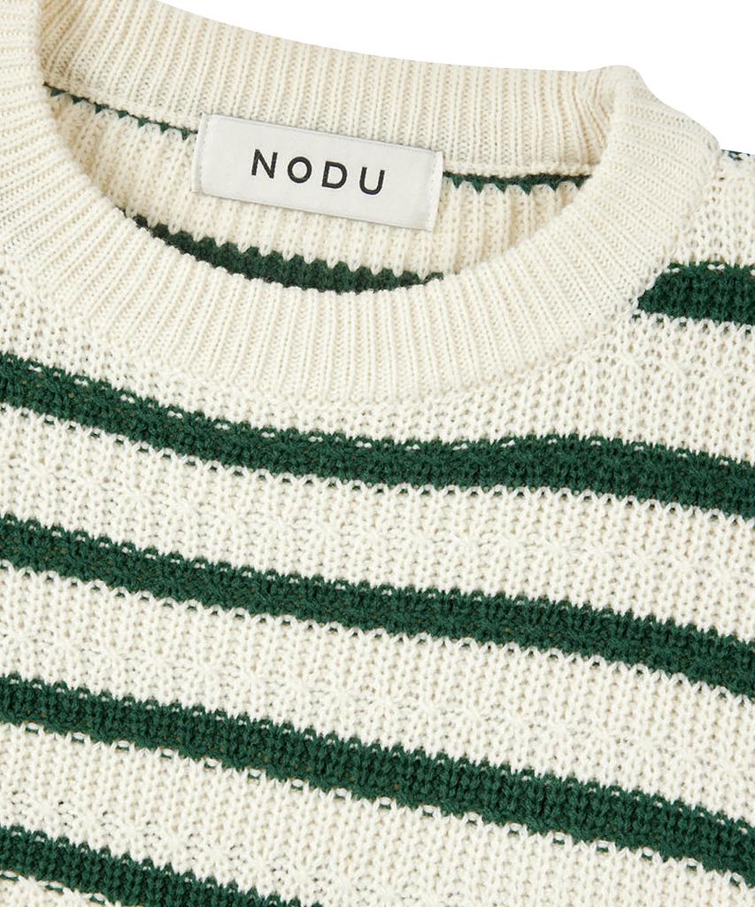 NODU Napoli Striped Knit [Green]