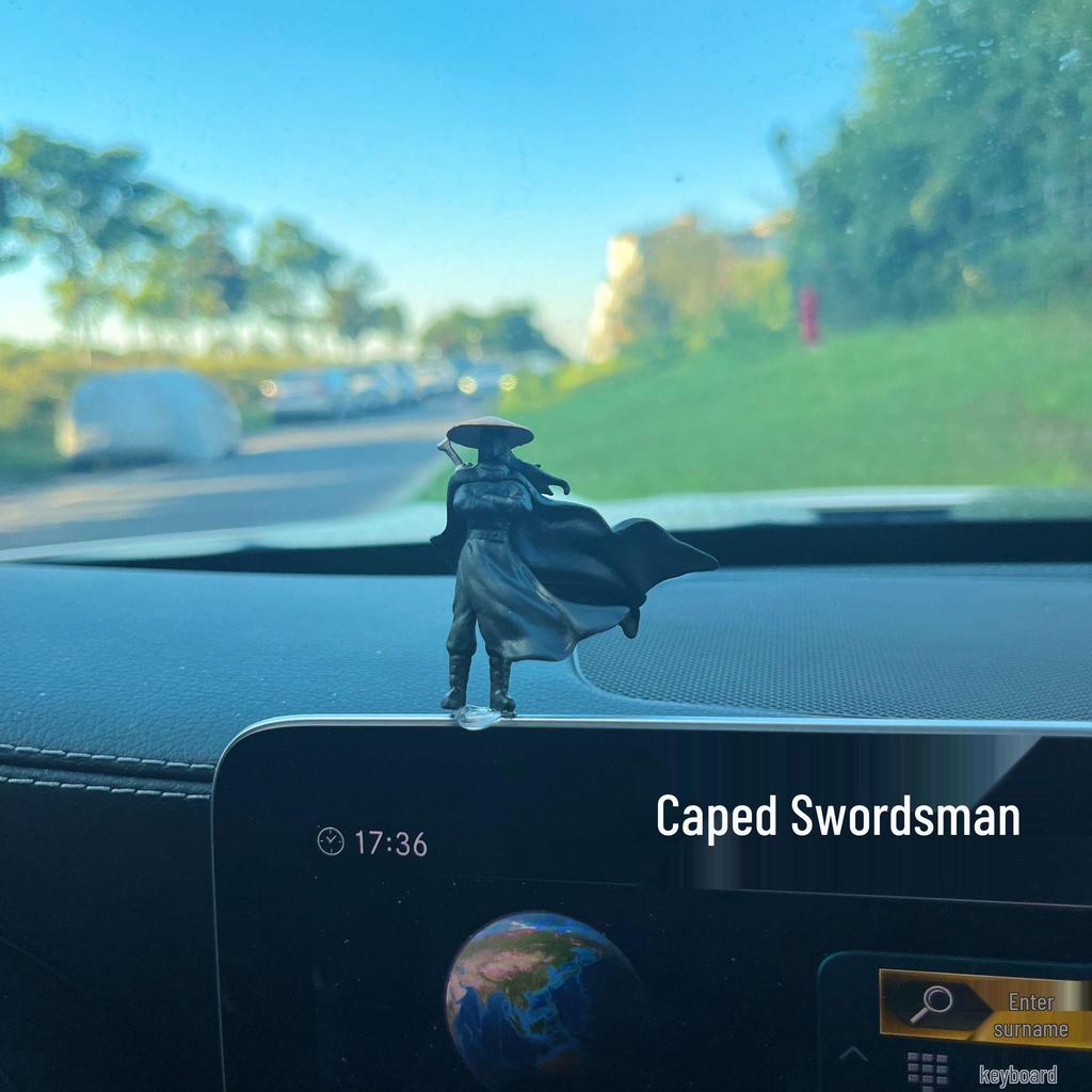 Hanjiang Ancient Knight Swordsman Car Ornament - Center Console Display