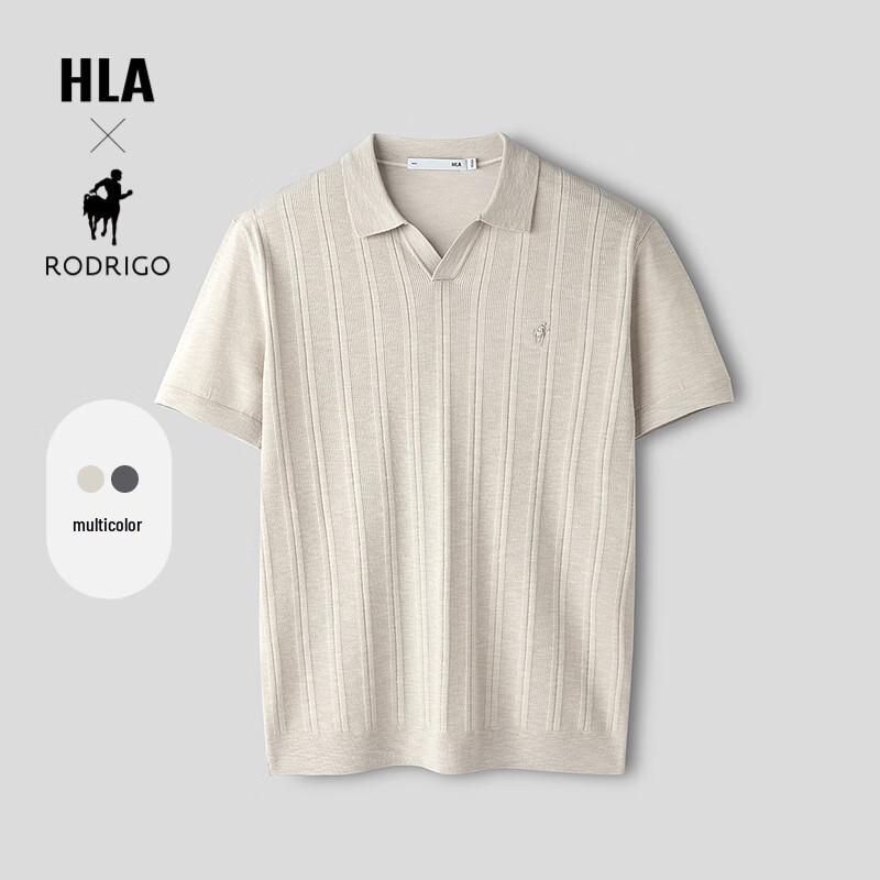 HLA Men s Rodrigo Collaboration Short Sleeve Knit Shirt XL
