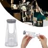 Short Coffee Machine Filter Basket Holder Heat Resistant Plastic Coffee Filter Bracket For Enhanced Brewing Efficiency