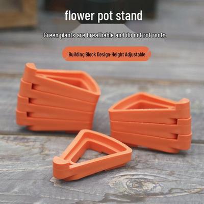 Base de Vaso de Flores Respirável com Almofadas de Ventilação para Prevenir o Apodrecimento das Raízes