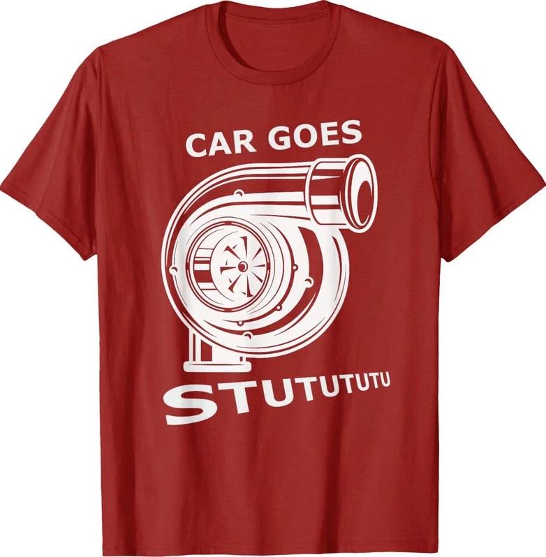 Car goes - Stutututu - Car Guy Turbo Mechanic Gearhea Unisex T-Shirt XS