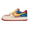 Nike Air Force 1 Skateboard Shoes Men's Beige Red Blue DO5220-161(Team22-A-BOX)
