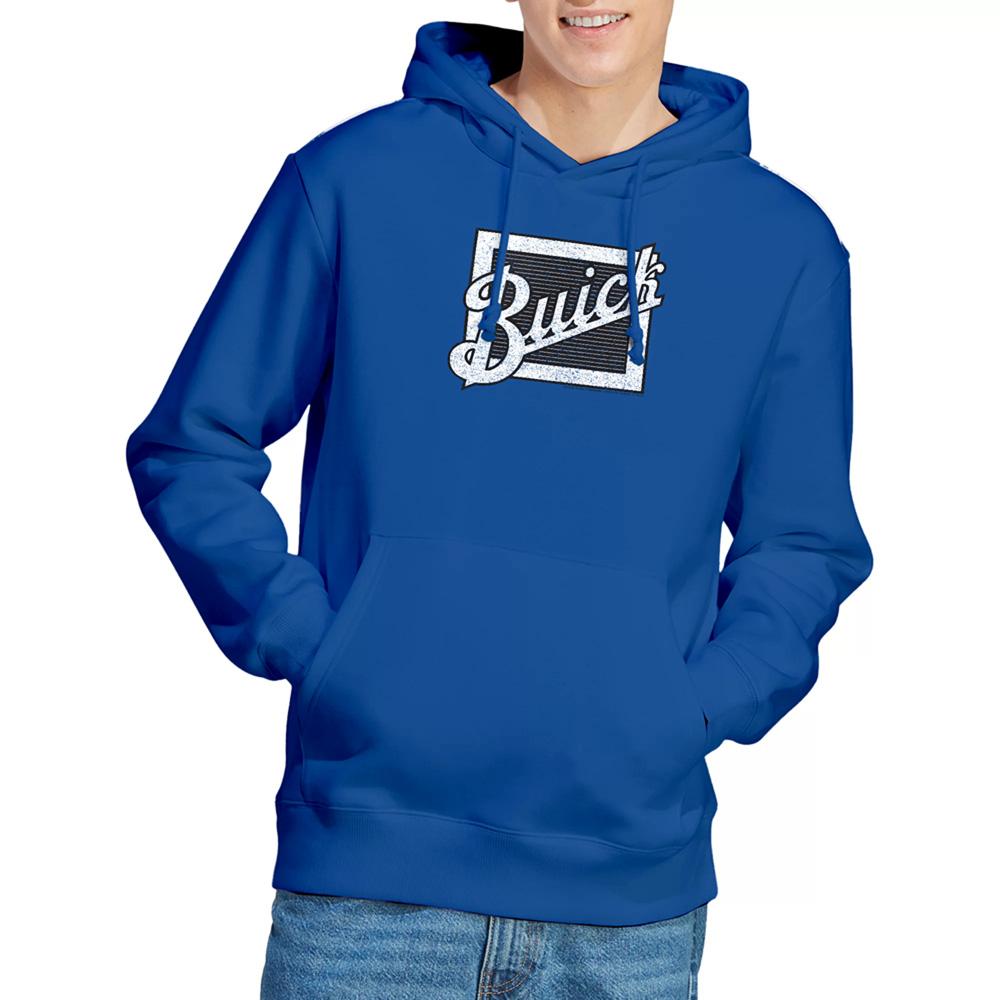 Buick Unisex Adult Distressed Emblem Hoodie