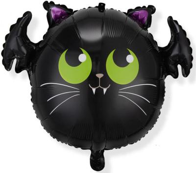 Foil Balloon Cat Bat 54X71Cm 1Pc.