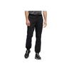 adidas Logo Print Elastic Waist Joggers Men Bottoms Black HF6534