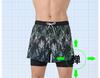 Xtep Men's Professional Sports Double Layer Swimming Shorts