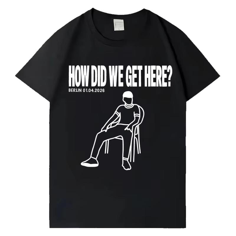 

Singer Louis Tomlinson How Die We Get Here TShirts Harajuku Pure Cotton T-Shirts Mens Fashion Summer 2026 Tshrit Teenager Uni... S разноцветный