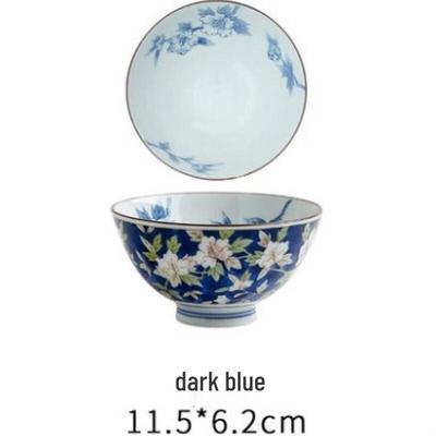 ZISIZ Camellia Ceramic Rice Bowl