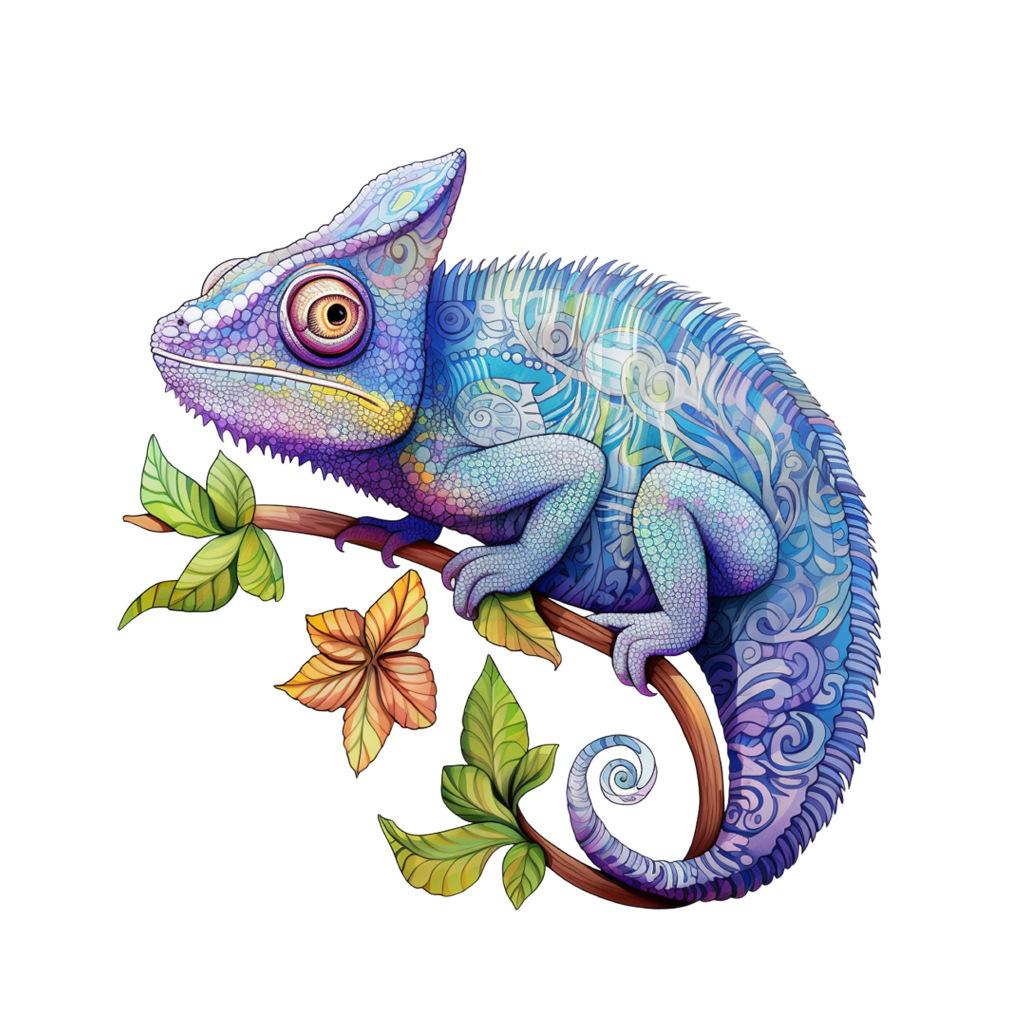 Lizard Animal Wall Stickers, Removable Anti-Static Waterproof Self-Adhesive PVC Decals for Kids Room Bedroom Bathroom Living Room Decor