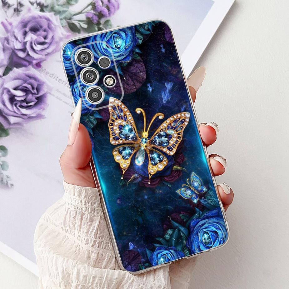 For Samsung Galaxy A52 A52s A72 5G Case Cute Painted Cover Soft Silicone Phone Cases For Samsung A52 A 52 s Galaxy A72 5G Fundas
