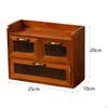 Makeup Organizer Cosmetic Display Case Jewelry Portable with Drawer for Bathroom